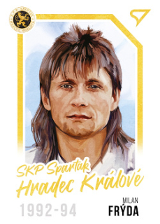 Milan Fryda Hradec Kralove Dekady Fotbalove Ligy 2023 SportZoo Portret #P-019