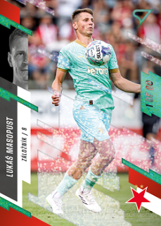 Lukas Masopust Slavia Praha SportZoo FORTUNA:LIGA 2023/24 2. serie Green /60 #223