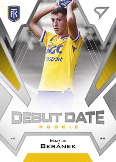Marek Beranek Teplice SportZoo FORTUNA:LIGA 2023/24 2. serie Debut Date Rookie #DR-14