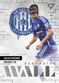 Jakub Pokorny Sigma Olomouc SportZoo FORTUNA:LIGA 2023/24 2. serie Defensive Wall #DW-12