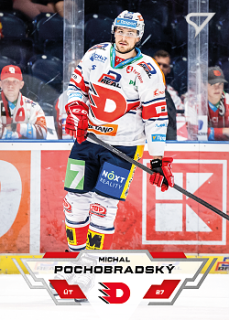 Michal Pochobradsky Pardubice Tipsport ELH 2023/24 SportZoo 2. serie #272