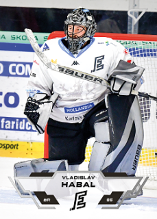 Vladislav Habal Karlovy Vary Tipsport ELH 2023/24 SportZoo 2. serie #320