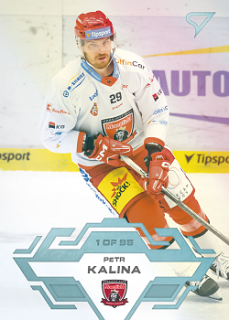 Petr Kalina Hradec Kralove Tipsport ELH 2023/24 SportZoo 2. serie Ice Reflection /95 #261