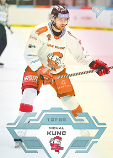 Michal Kunc Olomouc Tipsport ELH 2023/24 SportZoo 2. serie Ice Reflection /95 #316