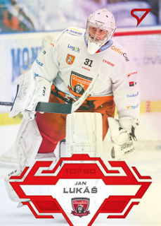 Jan Lukas Hradec Kralove Tipsport ELH 2023/24 SportZoo 2. serie Goal Light /60 #259