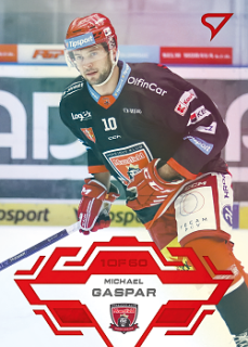 Michael Gaspar Hradec Kralove Tipsport ELH 2023/24 SportZoo 2. serie Goal Light /60 #260