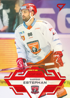 Giorgio Estephan Hradec Kralove Tipsport ELH 2023/24 SportZoo 2. serie Goal Light /60 #264
