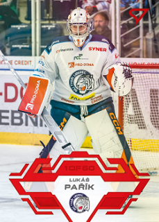 Lukas Parik Liberec Tipsport ELH 2023/24 SportZoo 2. serie Goal Light /60 #296