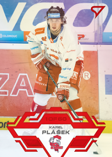 Karel Plasek Olomouc Tipsport ELH 2023/24 SportZoo 2. serie Goal Light /60 #319