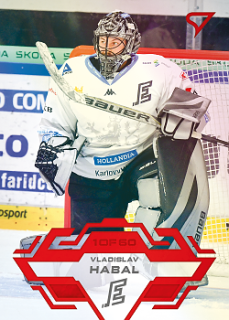Vladislav Habal Karlovy Vary Tipsport ELH 2023/24 SportZoo 2. serie Goal Light /60 #320
