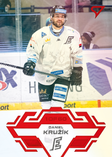Daniel Kruzik Karlovy Vary Tipsport ELH 2023/24 SportZoo 2. serie Goal Light /60 #326