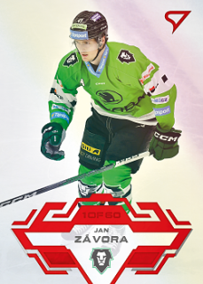 Jan Zavora Mlada Boleslav Tipsport ELH 2023/24 SportZoo 2. serie Goal Light /60 #338
