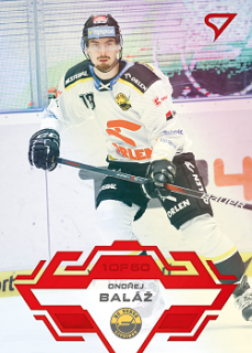 Ondrej Balaz Litvinov Tipsport ELH 2023/24 SportZoo 2. serie Goal Light /60 #340