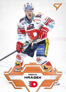 Michal Hradek Pardubice Tipsport ELH 2023/24 SportZoo 2. serie Blade Sparks /25 #269