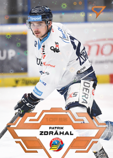 Patrik Zdrahal Vitkovice Tipsport ELH 2023/24 SportZoo 2. serie Blade Sparks /25 #290