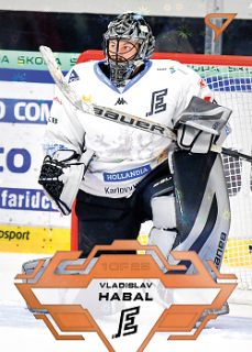 Vladislav Habal Karlovy Vary Tipsport ELH 2023/24 SportZoo 2. serie Blade Sparks /25 #320