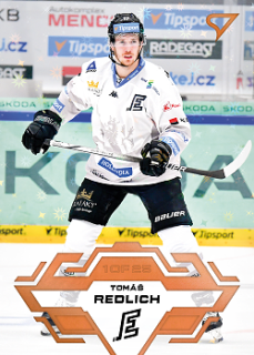 Tomas Redlich Karlovy Vary Tipsport ELH 2023/24 SportZoo 2. serie Blade Sparks /25 #329