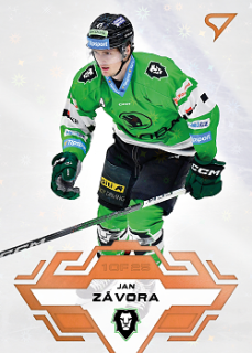 Jan Zavora Mlada Boleslav Tipsport ELH 2023/24 SportZoo 2. serie Blade Sparks /25 #338