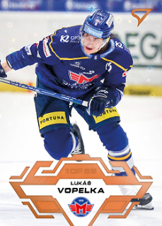 Lukas Vopelka Ceske Budejovice Tipsport ELH 2023/24 SportZoo 2. serie Blade Sparks /25 #353