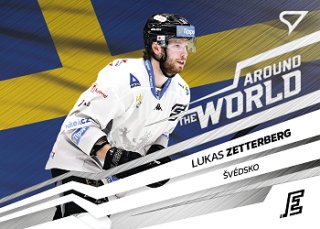 Lukas Zetterberg Karlovy Vary Tipsport ELH 2023/24 SportZoo 2. serie Around the World #AW-31