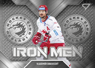 Vladimir Dravecky Trinec Tipsport ELH 2023/24 SportZoo 2. serie Iron Men #IM-01