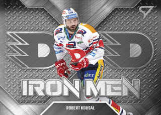Robert Kousal Pardubice Tipsport ELH 2023/24 SportZoo 2. serie Iron Men #IM-06