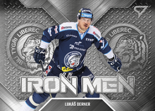 Lukas Derner Liberec Tipsport ELH 2023/24 SportZoo 2. serie Iron Men #IM-10