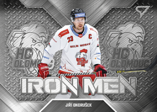 Jiri Ondrusek Olomouc Tipsport ELH 2023/24 SportZoo 2. serie Iron Men #IM-12