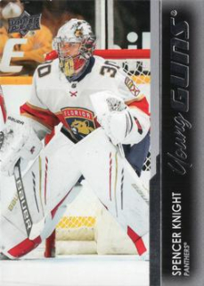Spencer Knight Florida Panthers Upper Deck 2021/22 Series 1 Young Guns #223