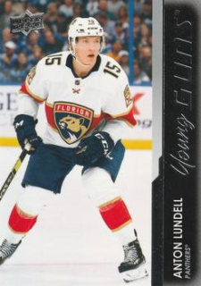 Anton Lundell Florida Panthers Upper Deck 2021/22 Series 2 Young Guns #489