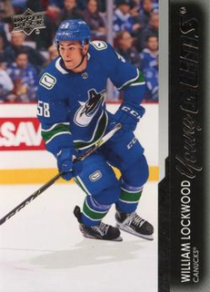William Lockwood Vancouver Canucks Upper Deck 2021/22 Series 2 Young Guns #490