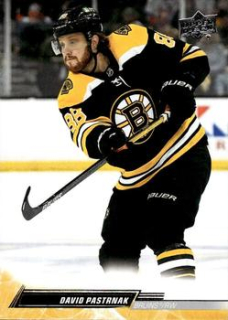 David Pastrnak Boston Bruins Upper Deck 2022/23 Series 1 #16