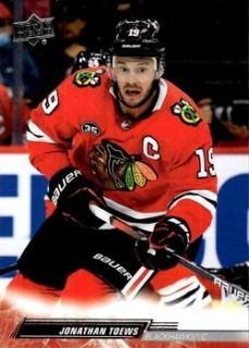 Jonathan Toews Chicago Blackhawks Upper Deck 2022/23 Series 1 #43