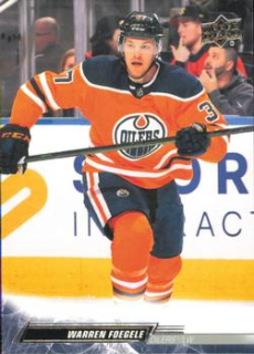 Warren Foegele Edmonton Oilers Upper Deck 2022/23 Series 1 #69