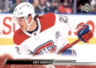 Cole Caufield Montreal Canadiens Upper Deck 2022/23 Series 1 #95