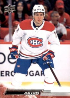 Jake Evans Montreal Canadiens Upper Deck 2022/23 Series 1 #97