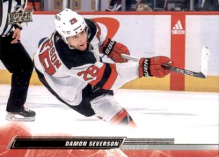 Damon Severson New Jersey Devils Upper Deck 2022/23 Series 1 #111