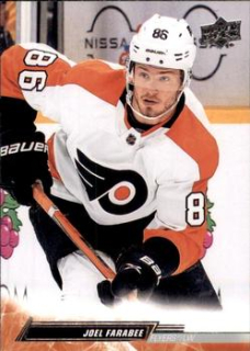Joel Farabee Philadelphia Flyers Upper Deck 2022/23 Series 1 #132