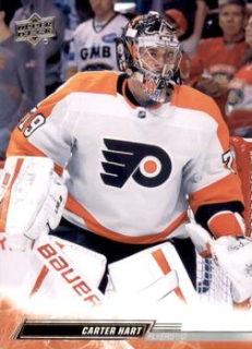 Carter Hart Philadelphia Flyers Upper Deck 2022/23 Series 1 #133
