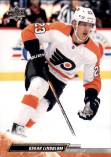 Oskar Lindblom Philadelphia Flyers Upper Deck 2022/23 Series 1 #135