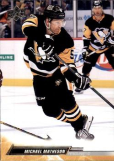 Michael Matheson Pittsburgh Penguins Upper Deck 2022/23 Series 1 #142
