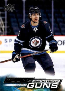 Jonathan Kovacevic Winnipeg Jets Upper Deck 2022/23 Series 1 Young Guns #223