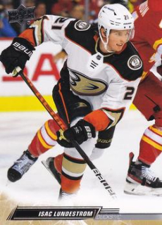 Isac Lundestrom Anaheim Ducks Upper Deck 2022/23 Series 2 #253
