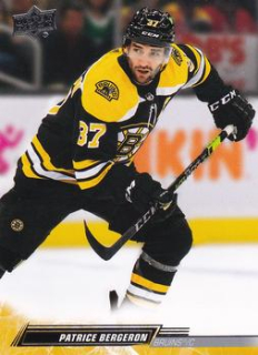 Patrice Bergeron Boston Bruins Upper Deck 2022/23 Series 2 #263