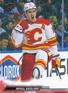Mikael Backlund Calgary Flames Upper Deck 2022/23 Series 2 #278