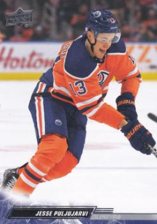 Jesse Puljujarvi Edmonton Oilers Upper Deck 2022/23 Series 2 #323
