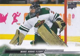 Marc-Andre Fleury Minnesota Wild Upper Deck 2022/23 Series 2 #342