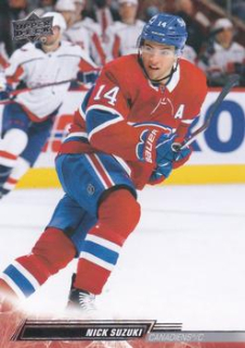 Nick Suzuki Montreal Canadiens Upper Deck 2022/23 Series 2 #344