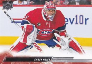 Carey Price Montreal Canadiens Upper Deck 2022/23 Series 2 #347
