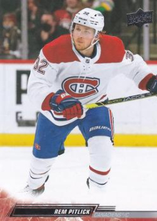 Rem Pitlick Montreal Canadiens Upper Deck 2022/23 Series 2 #348
